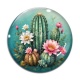 Cabochon Verre - cactus