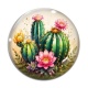 Cabochon Verre - cactus