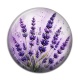 Cabochon Résine - fleur lavande