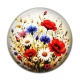 Cabochon Résine - fleur sauvage