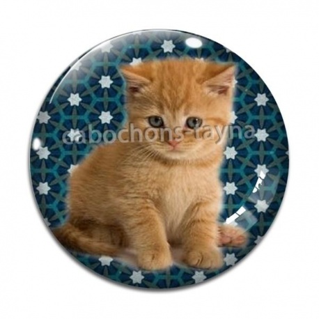 Cabochon Verre - chaton