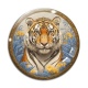 Cabochon Verre - tigre