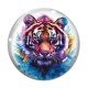 Cabochon Verre - tigre