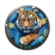 Cabochon Verre - tigre