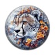 Cabochon Résine - léopard