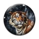 Cabochon Verre - tigre