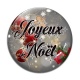 Cabochon Verre - joyeux noël