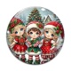 Cabochon Verre - lutin 