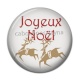 Cabochon Résine - joyeux noël