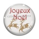 Cabochon Verre - joyeux noël