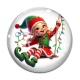 Cabochon Verre - lutin