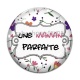 Cabochon Verre - une maman parfaite