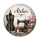 Cabochon Résine - atelier de mode
