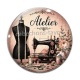 Cabochon Verre - atelier de mode
