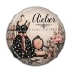 Cabochon Résine - atelier de mode
