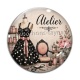 Cabochon Verre - atelier de mode