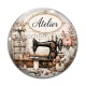Cabochon Verre - atelier de mode