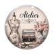 Cabochon Verre - atelier de mode