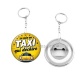 Porte clés décapsuleur - je suis un taxi qui déchire