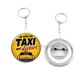 Porte clés décapsuleur - je suis un taxi qui déchire