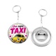Porte clés décapsuleur - une super taxi
