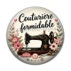 Cabochon Résine - couturière formidable