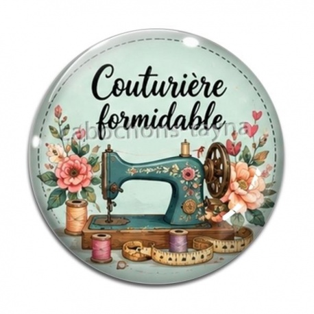 Cabochon Verre - couturière formidable