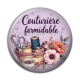 Cabochon Résine - couturière formidable