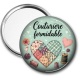Miroir de poche - couturière formidable