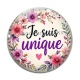 Cabochon Verre - je suis unique