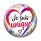 Cabochon Résine - je suis unique