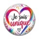 Cabochon Verre - je suis unique