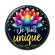 Cabochon Résine - je suis unique