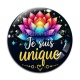 Cabochon Verre - je suis unique
