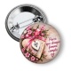Badge - octobre rose