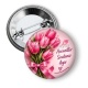 Badge - octobre rose