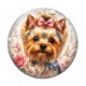 Cabochon Verre - chien