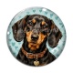 Cabochon Verre - chien