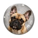 Cabochon Verre - chien