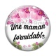 Cabochon Verre - une maman formidable