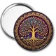 Miroir de poche - arbre de vie