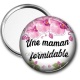 Miroir de poche - une maman formidable