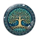 Cabochon Verre - arbre de vie