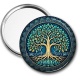 Miroir de poche - arbre de vie