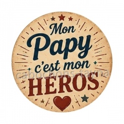 mon papy c'est mon héros