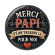 Cabochon Résine - merci papi d'être toujours là pour moi