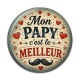 Cabochon Résine - mon papy c'est le meilleur