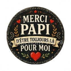 merci papi d'être toujours là pour moi