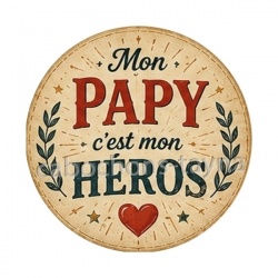 mon papy c'est mon héros