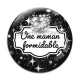 Cabochon Verre - une maman formidable